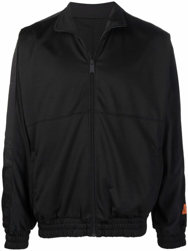 Heron Preston logo patch track jacket - Black Cover