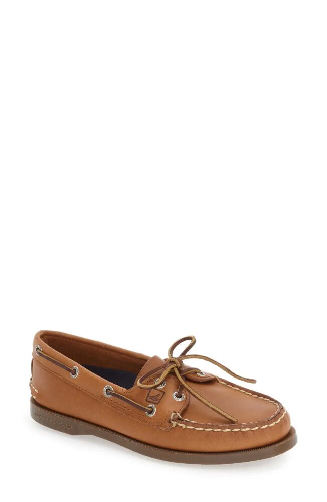 Sperry 'Authentic Original' Boat Shoe in Nutmeg/Sahara Cover