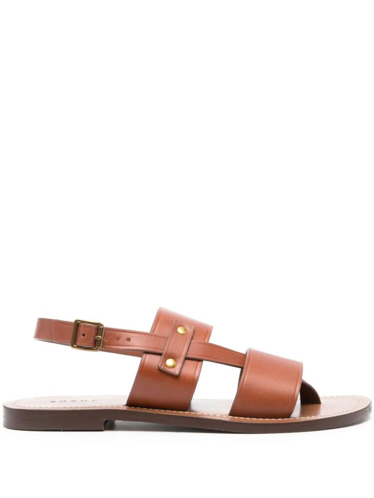 Soeur Amazonia leather sandals - Brown Cover