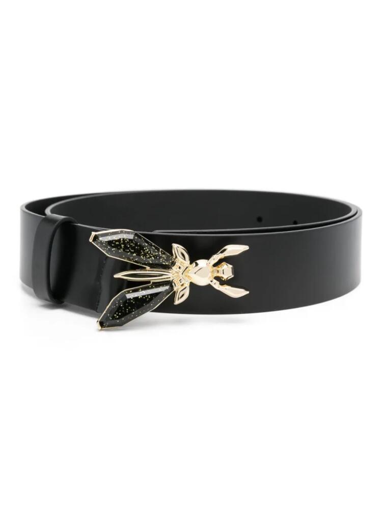 Patrizia Pepe Fly-buckle belt - Black Cover