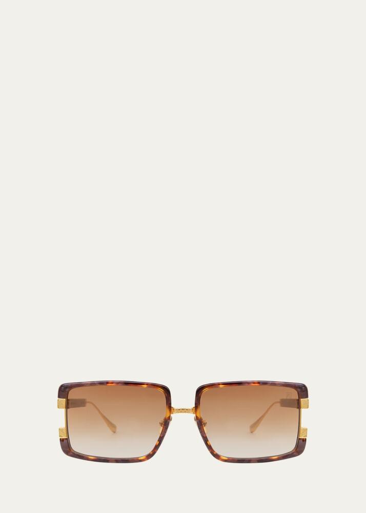 Anna-Karin Karlsson Too Handsome Mixed-Media Rectangle Sunglasses Cover