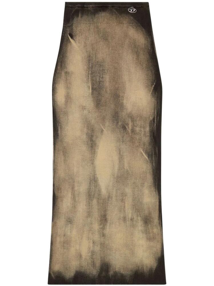 Diesel M-Delma midi skirt - Brown Cover