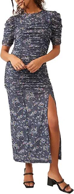 Free People Briella Midi (Navy Combo) Women's Clothing Cover