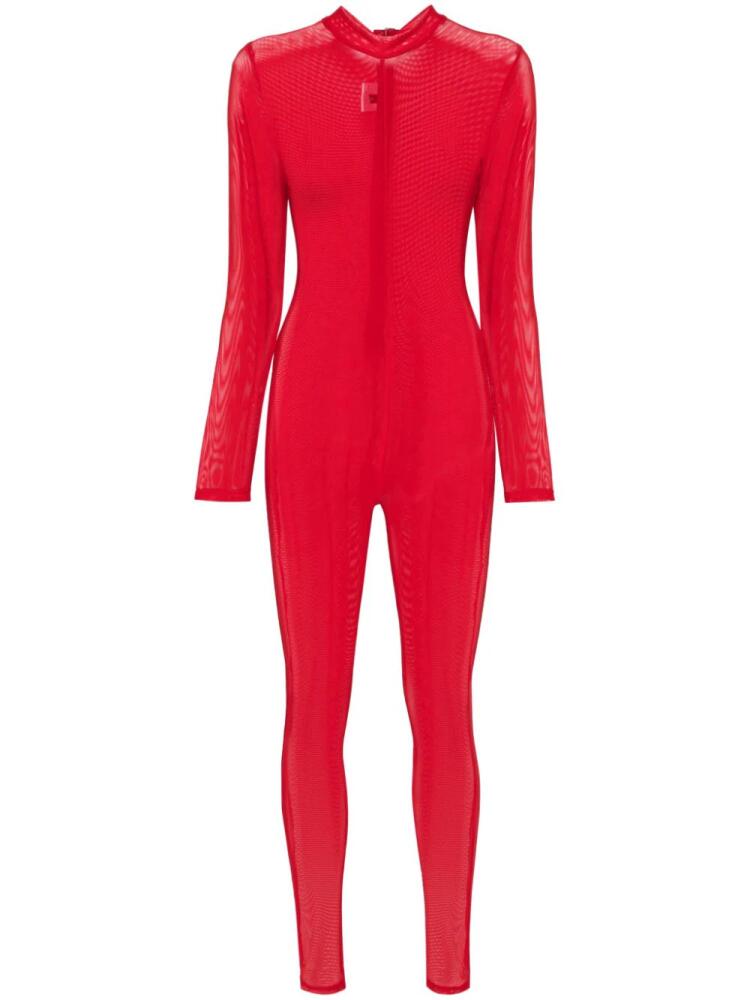 Alchemy x Liam Aram mesh catsuit - Red Cover