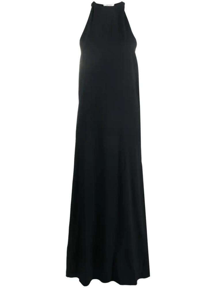 Gauchère draped-detail sleeveless maxi dress - Black Cover