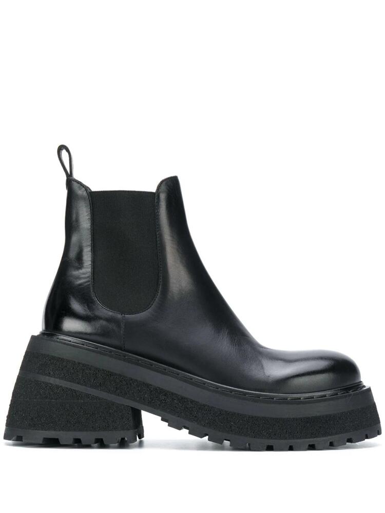 Marsèll chunky-sole chelsea boots - Black Cover