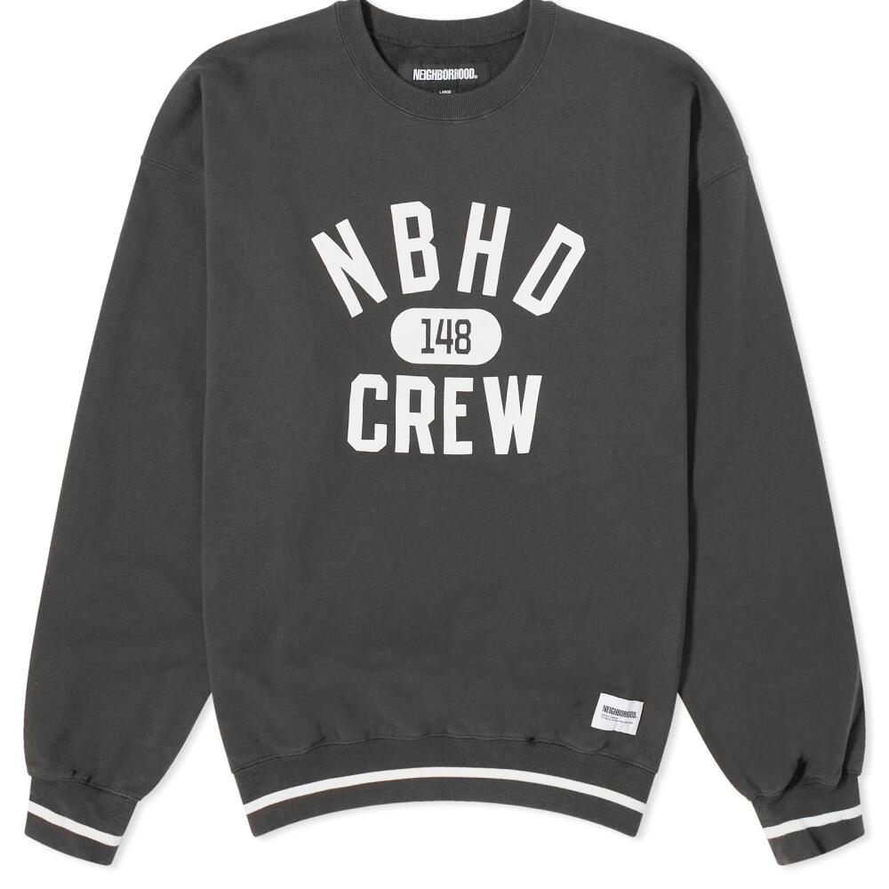 Neighborhood Men's College Crew Sweater in Black Cover