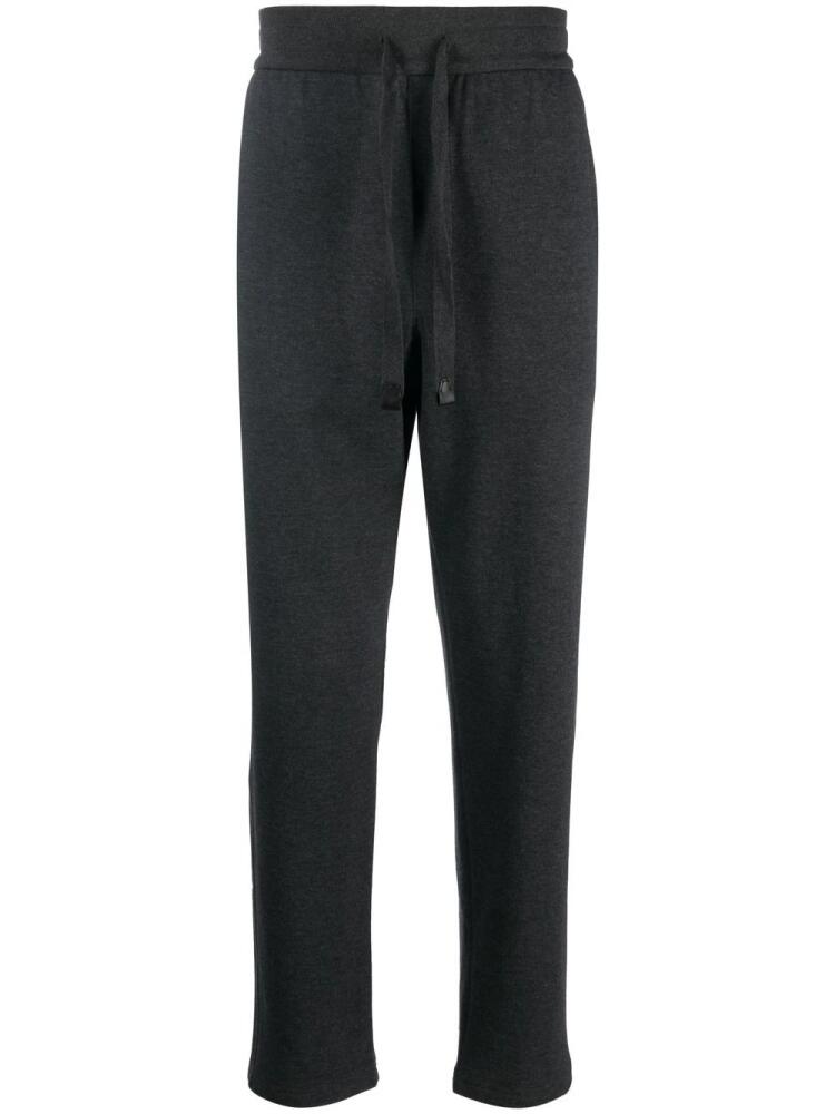 Brioni straight-leg sweatpants - Black Cover