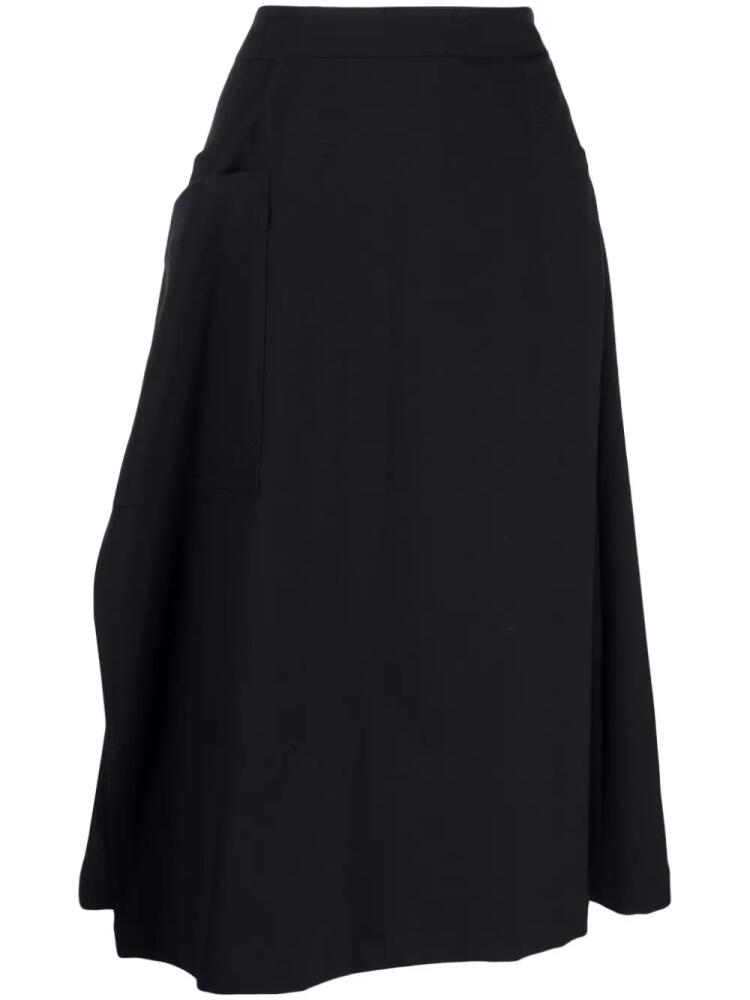 STUDIO TOMBOY layered-design full skirt - Black Cover