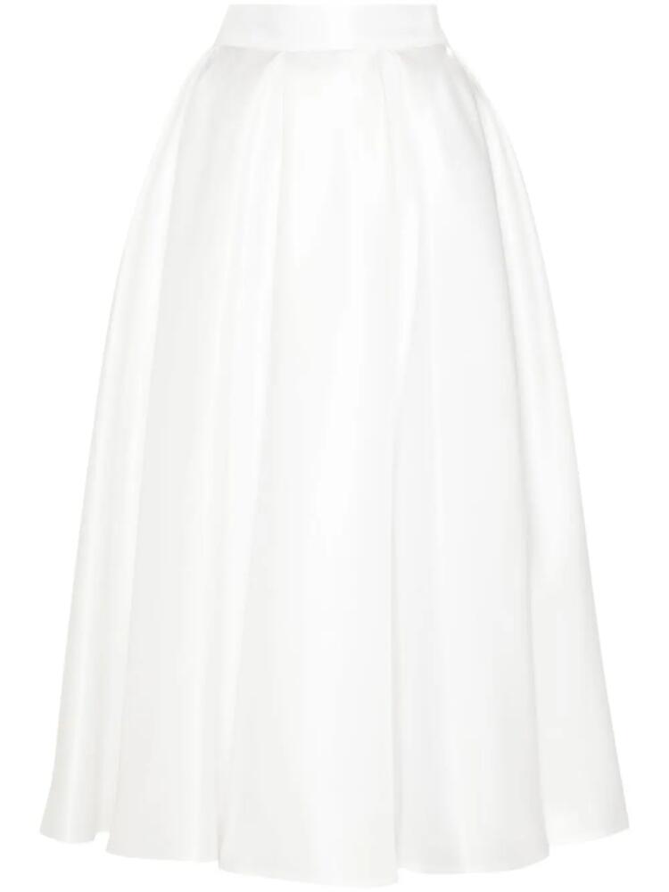 Atu Body Couture satin full midi skirt - White Cover