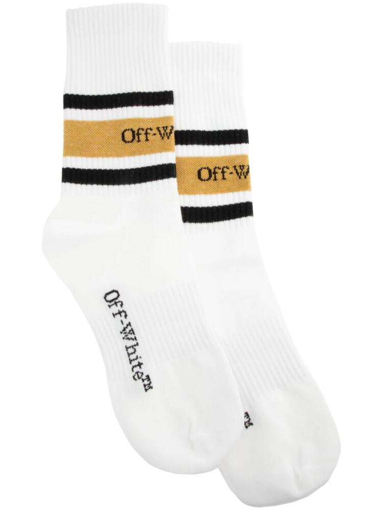 Off-White stripe detailing ankle socks Cover