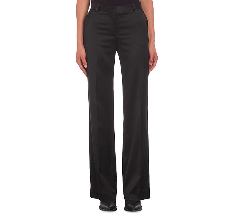 The Kooples Sateen Straight Leg Pants Cover