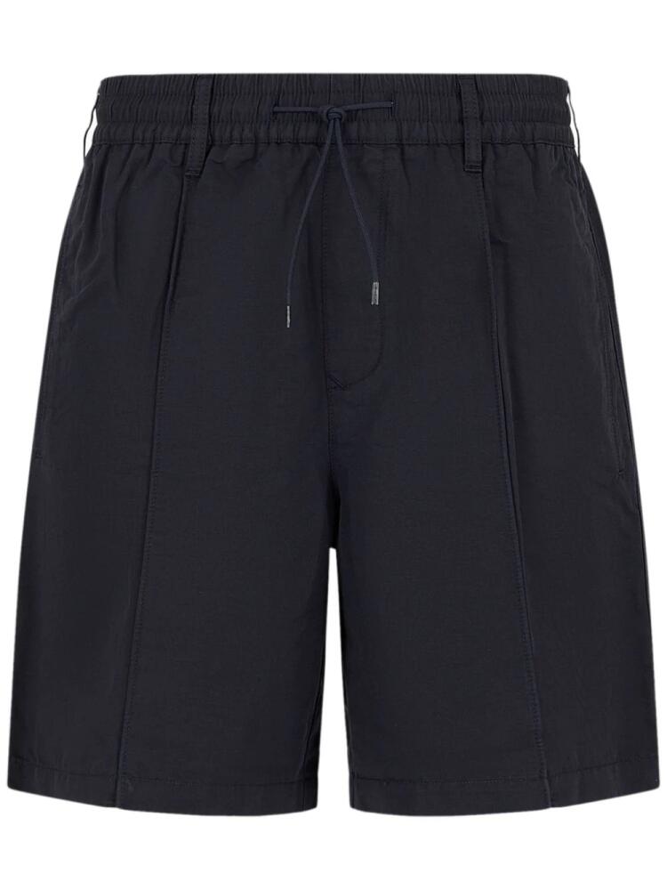 Emporio Armani elasticated-waist shorts - Blue Cover