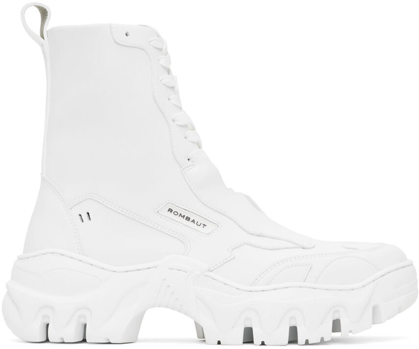 Rombaut White Boccaccio II Boot Sneakers Cover