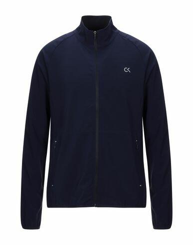 Calvin Klein Performance Man Sweatshirt Midnight blue Polyester, Elastane Cover