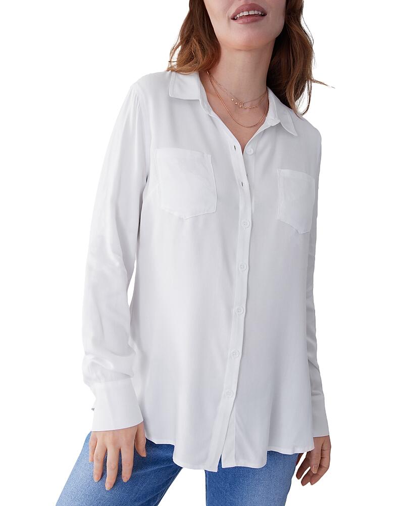 Ingrid & Isabel Patch Pocket Maternity Shirt Cover