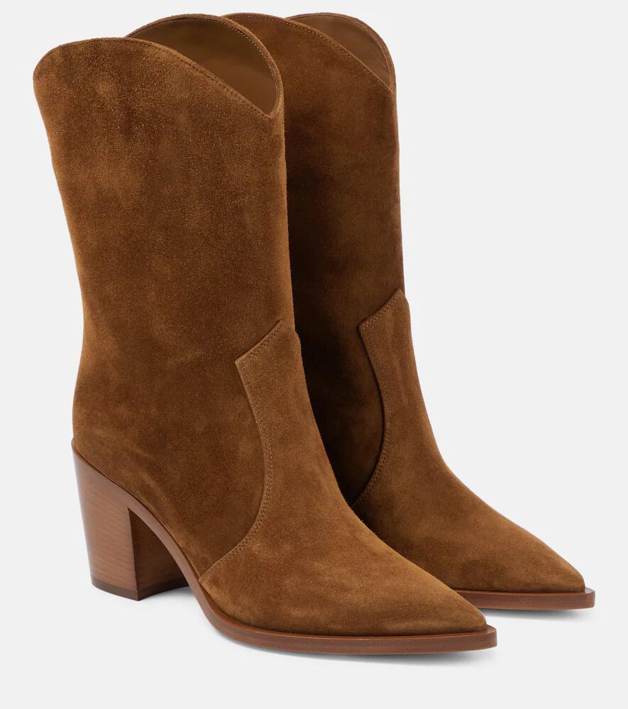 Gianvito Rossi Denver suede boots Cover