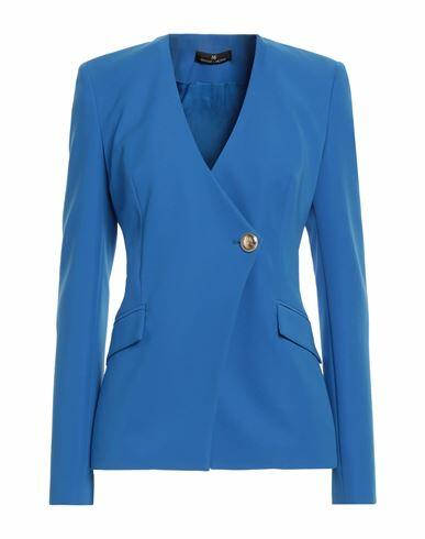 Monique Garçonne Woman Blazer Azure PES - Polyethersulfone Cover