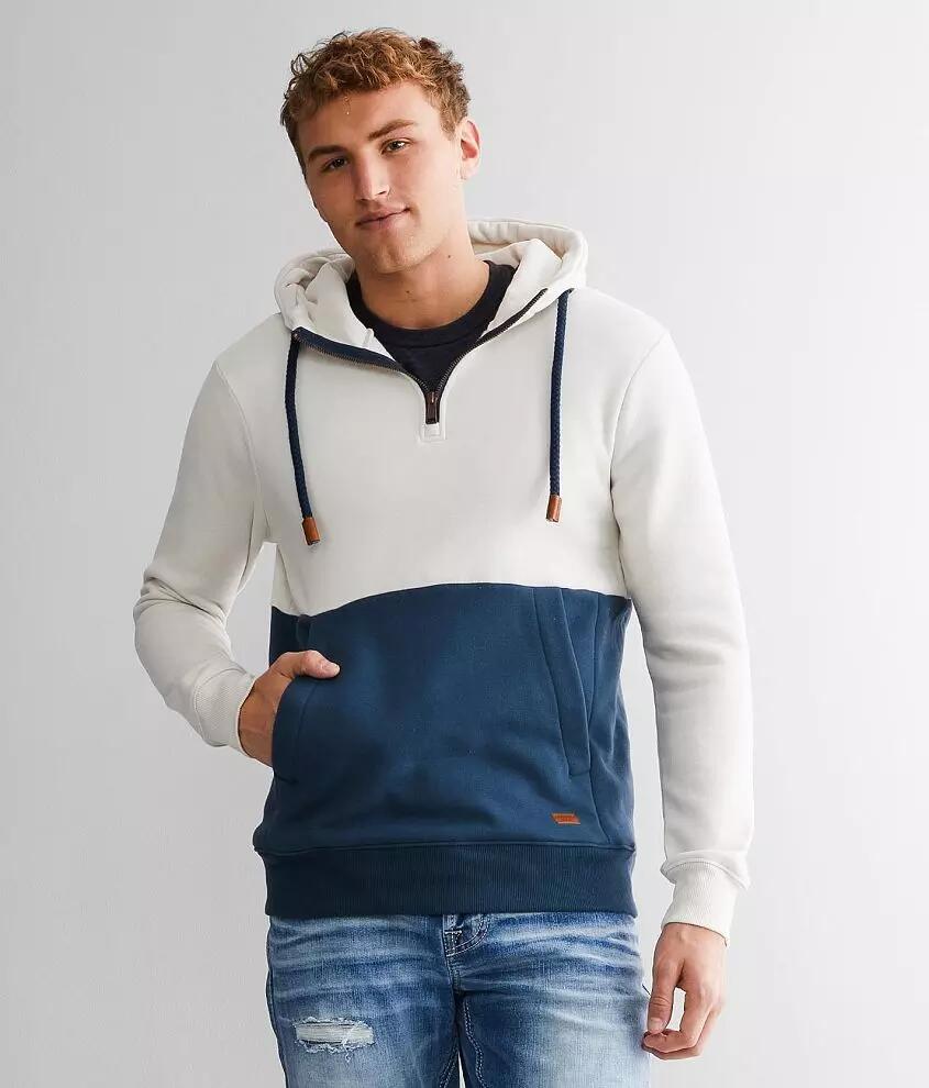 Outpost Makers Color Block Hooded Sweatshirt Cover