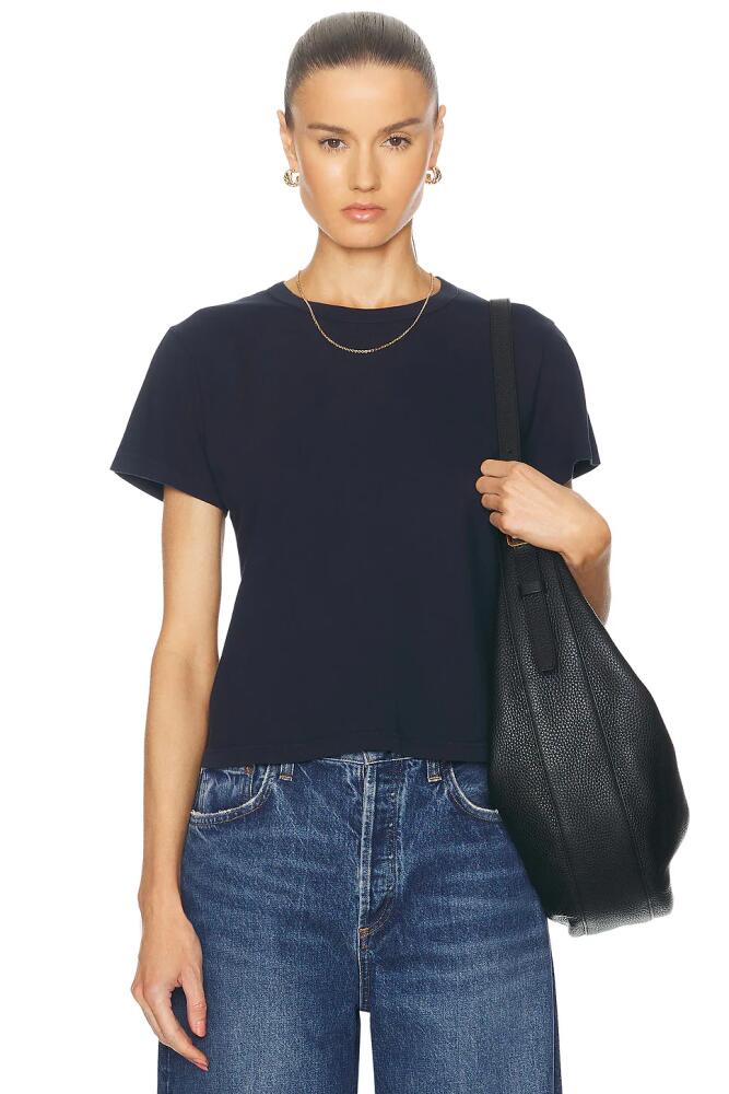 LESET The Margo Tee in Navy Cover