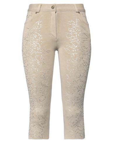 Ermanno Scervino Woman Pants Beige Cotton Cover