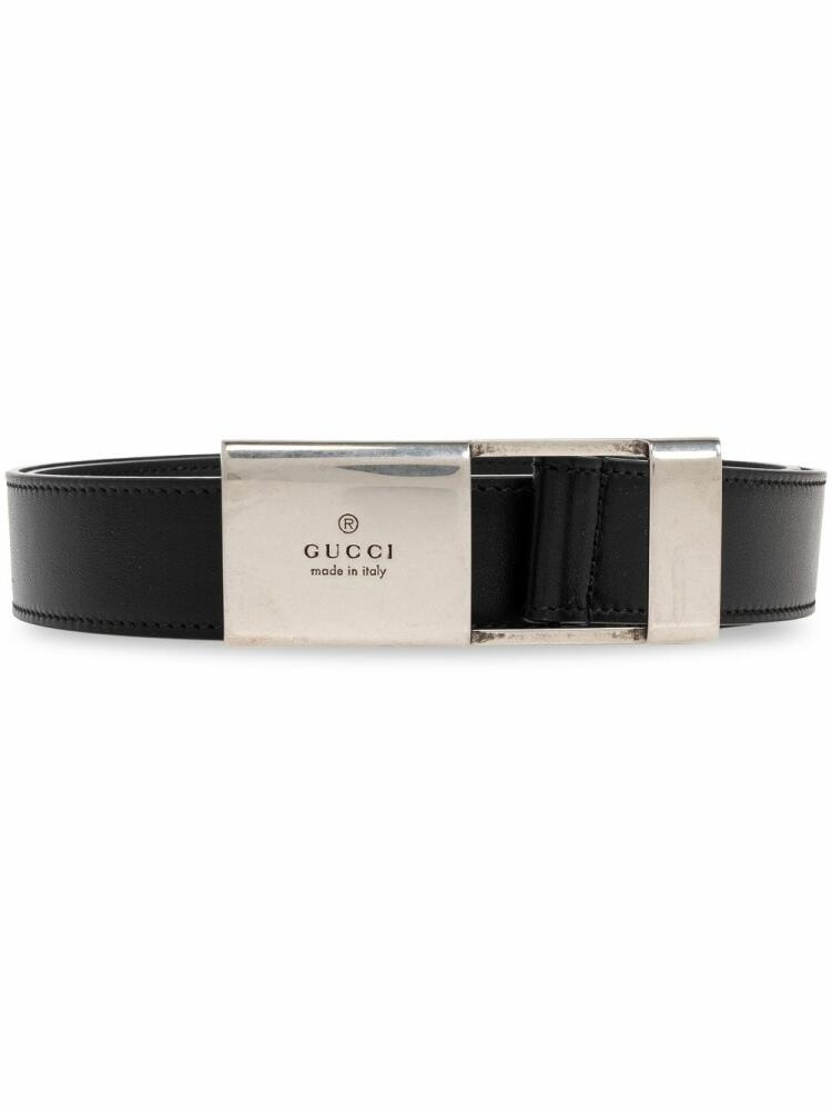 Gucci logo-buckle belt - Black Cover