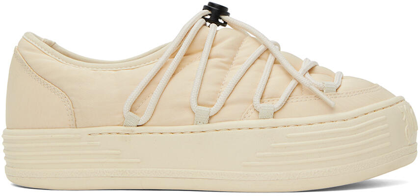 Palm Angels Off-White Snow Puffed Sneakers Cover