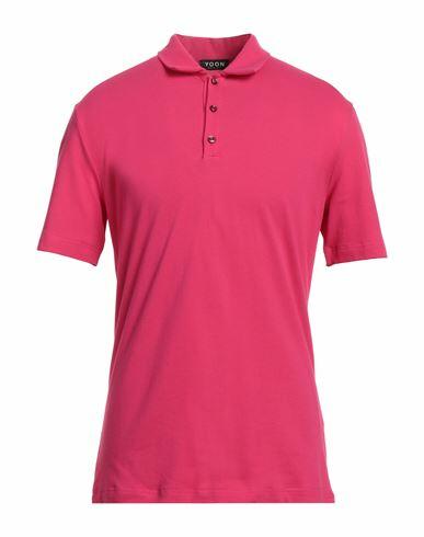 Yoon Man Polo shirt Fuchsia Cotton Cover