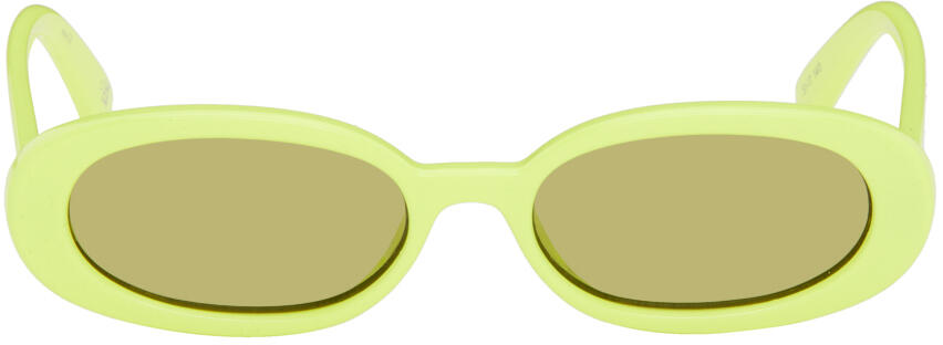 Le Specs Yellow Outta Love Sunglasses Cover