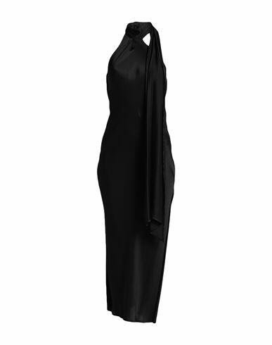 Vicolo Woman Maxi dress Black Viscose Cover