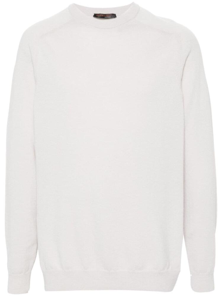 Incentive! Cashmere fine-knit cashmere jumper - Grey Cover