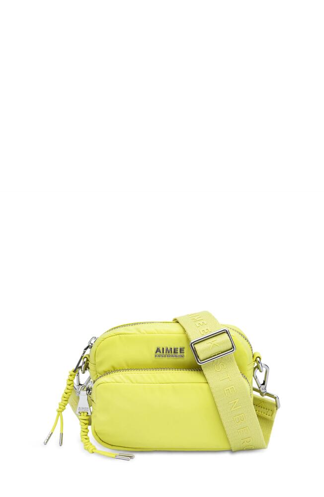 Aimee Kestenberg Nylon Camera Crossbody Bag in Limeade Cover