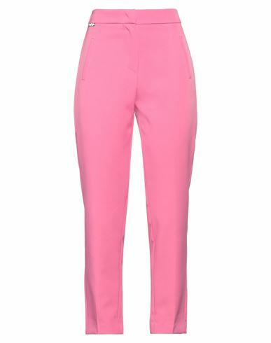 Kontatto Woman Pants Pink Polyester, Elastane Cover