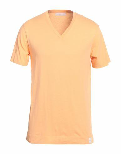 Daniele Fiesoli Man T-shirt Apricot Cotton Cover