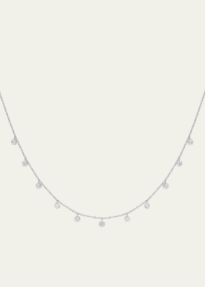 Paul Morelli White Gold Floating Diamond Necklace Cover