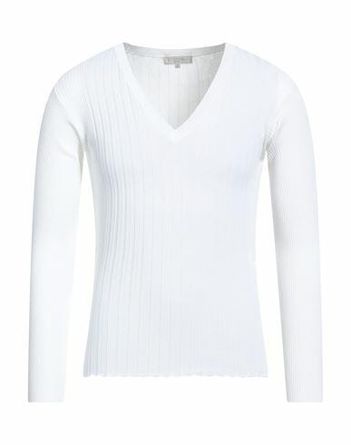 Antonelli Woman Sweater White Viscose, Polyamide Cover