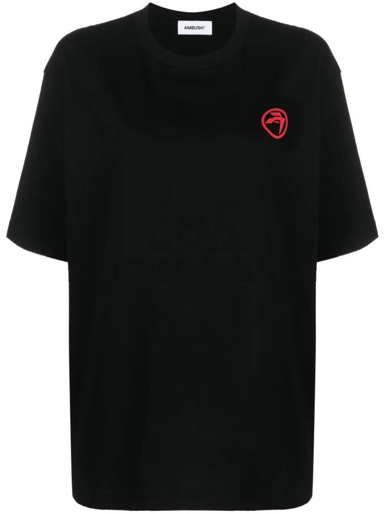 AMBUSH Ambush Records graphic-print T-shirt - Black Cover