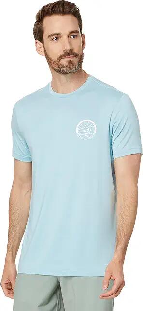 O'Neill Trvlr Upf Tee (Heather Light Blue) Men's Clothing Cover