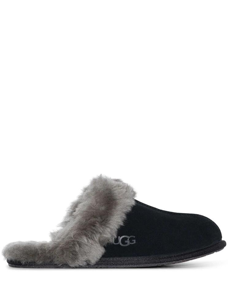 UGG Scuffette shearling-lined slippers - Black Cover