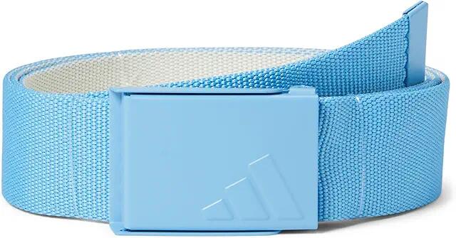 adidas Golf Golf Reversible Web Belt (Semi Blast Blue/Ivory) Men's Belts Cover