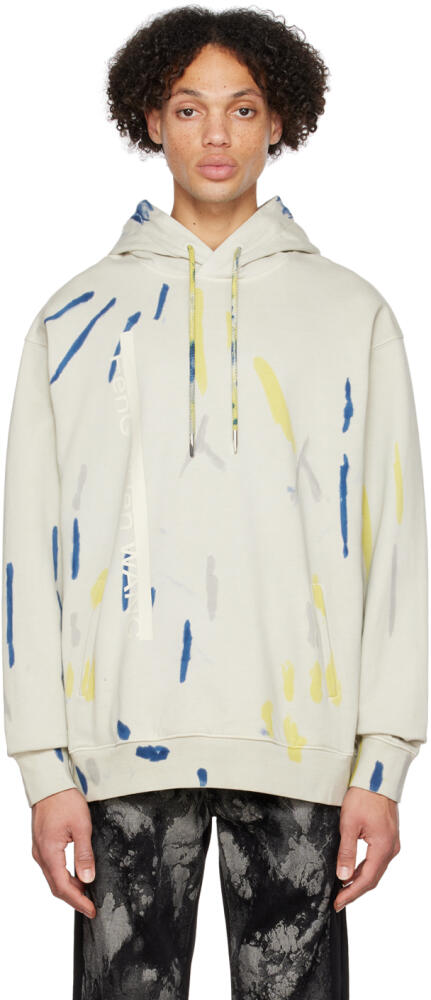 Feng Chen Wang Off-White Tie-Dye Hoodie Cover