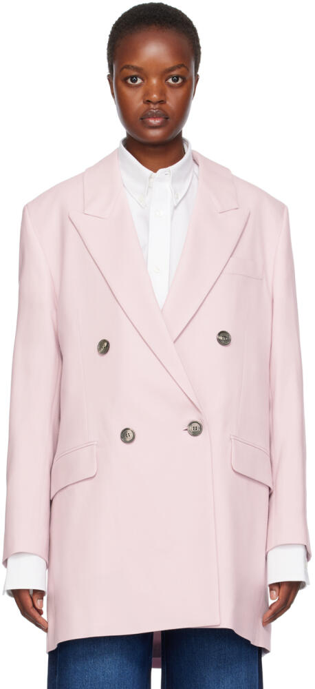 AMI Paris Pink Oversized Blazer Cover