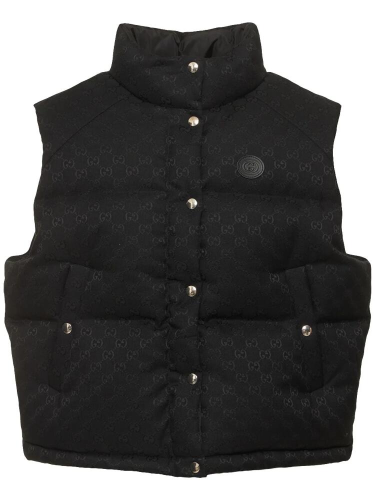 GUCCI Gg Cotton Blend Vest Cover