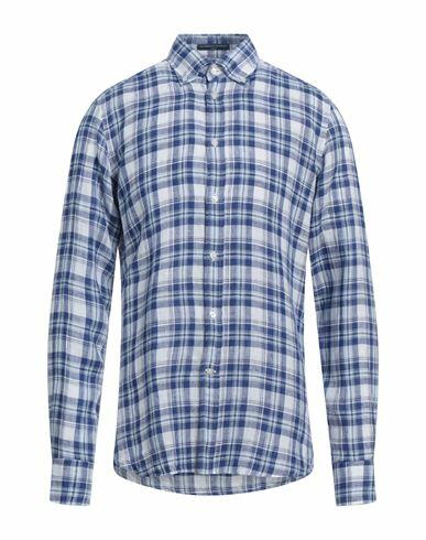 B. d.baggies Man Shirt Blue Linen Cover