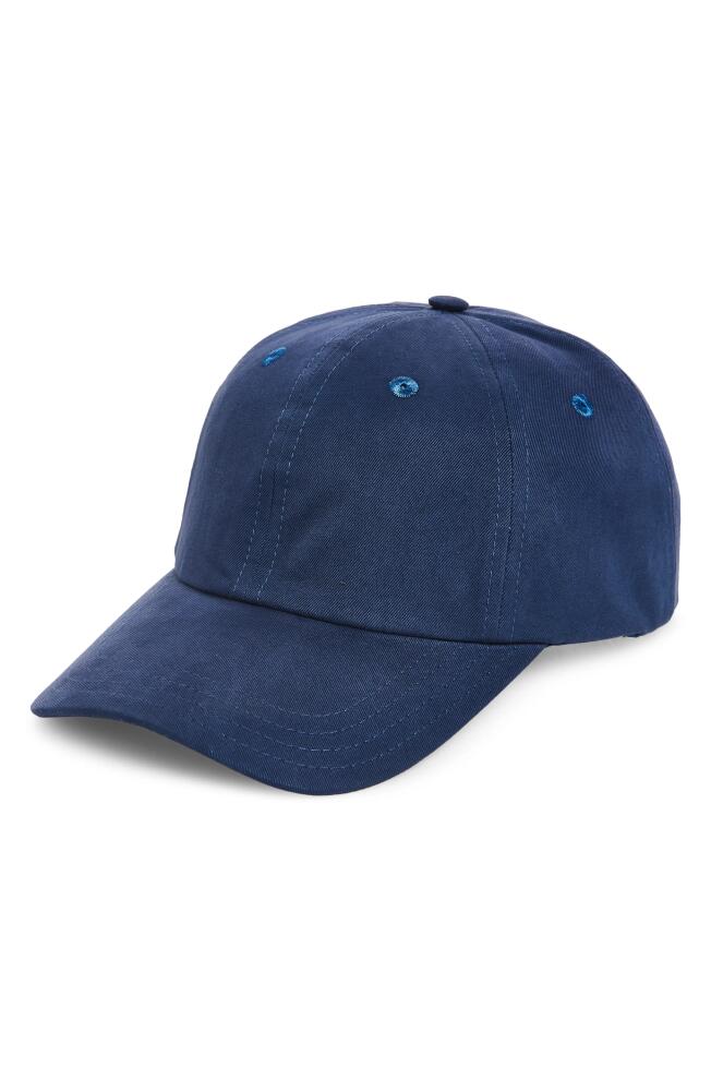 Drake's Cotton Twill Baseball Cap in 250 Navy Cover