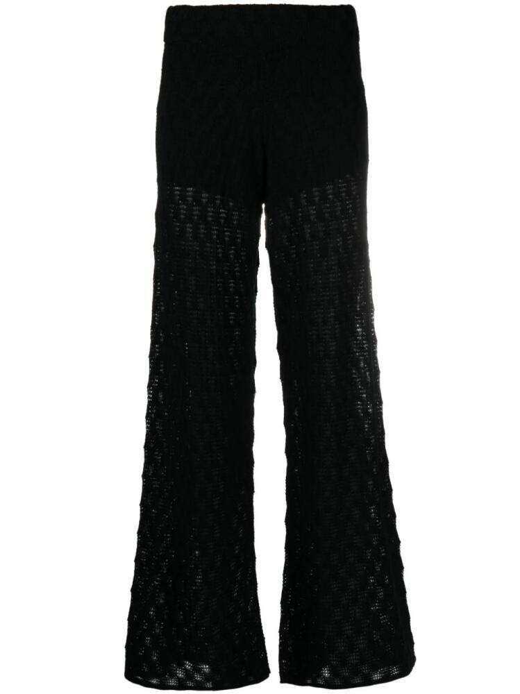 Cult Gaia Jayla wide-leg trousers - Black Cover