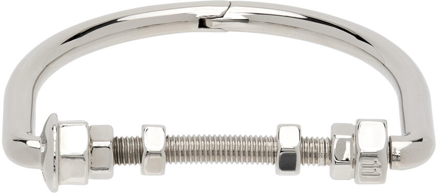 Maison Margiela Silver Bolt & Nut Bracelet Cover