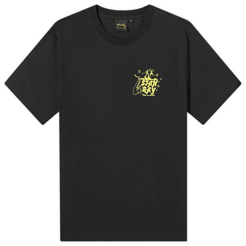 Stan Ray Men's Movin' T-Shirt in Black Cover