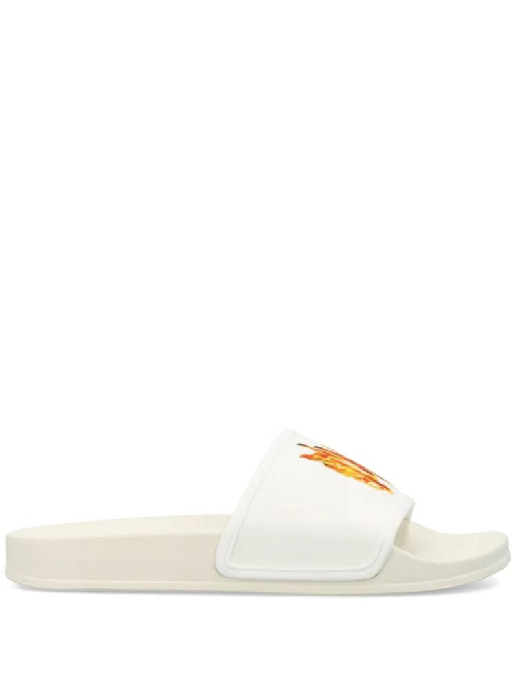 Palm Angels PA monogram pool slides - Neutrals Cover