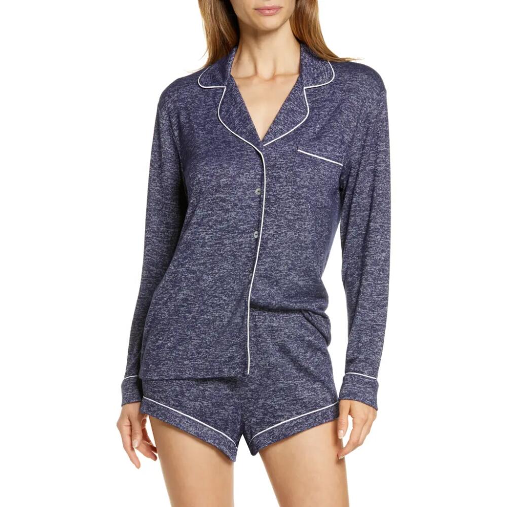 UGG(r) Nya Short Pajamas in Deep Navy Heather Cover